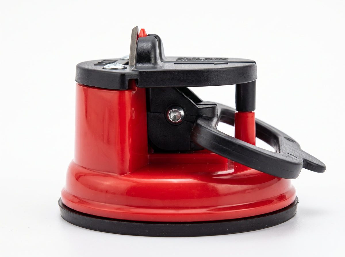Afilador de cuchillos manual con ventosa de fijación™
